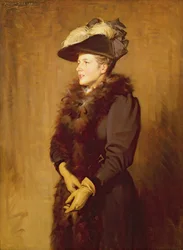 Die Frau des Künstlers, 1893